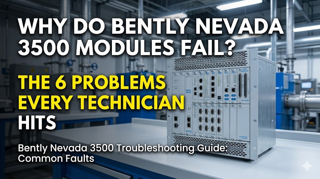 ¿Por qué fallan constantemente los módulos del Bently Nevada 3500? Los 6 problemas con los que se encuentra todo técnico.
