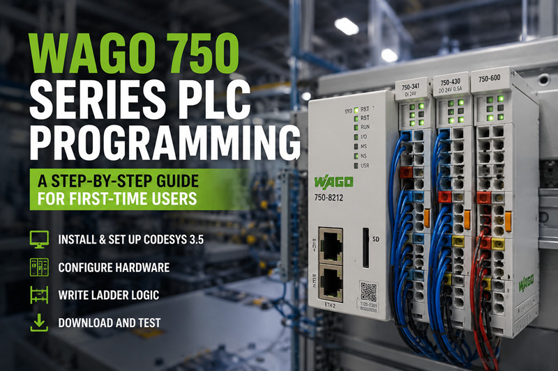 Programación de PLC de la serie WAGO 750: Guía paso a paso para usuarios principiantes
