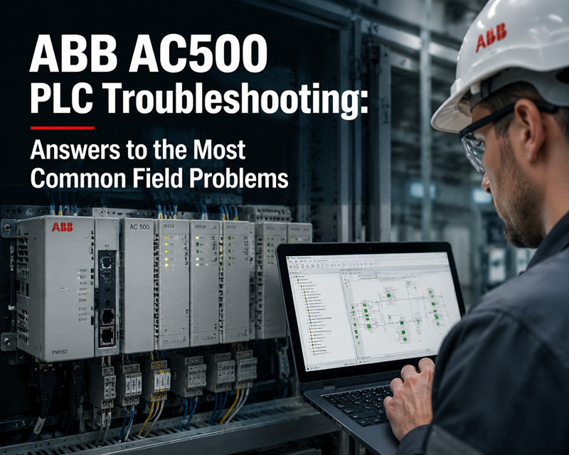 Solución de problemas del PLC ABB AC500: Respuestas a los problemas más comunes en el campo