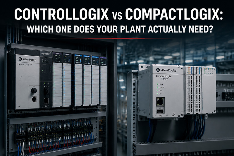 ControlLogix vs. CompactLogix: ¿Cuál necesita realmente su planta?