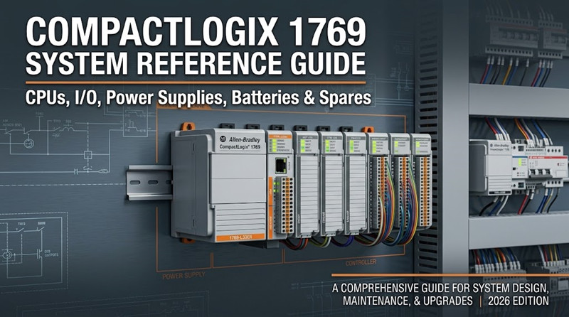 Manual de referencia del sistema CompactLogix 1769: CPU, E/S, fuentes de alimentación, baterías y repuestos